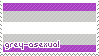 gray-asexual flag with text reading 'gray asexual'